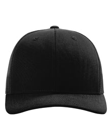 Richardson 112 Blank Hat Black